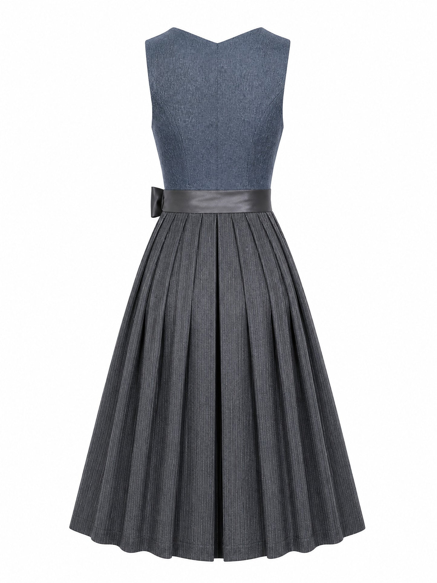 Dirndl Klara | Stahlblau | Herzlinie
