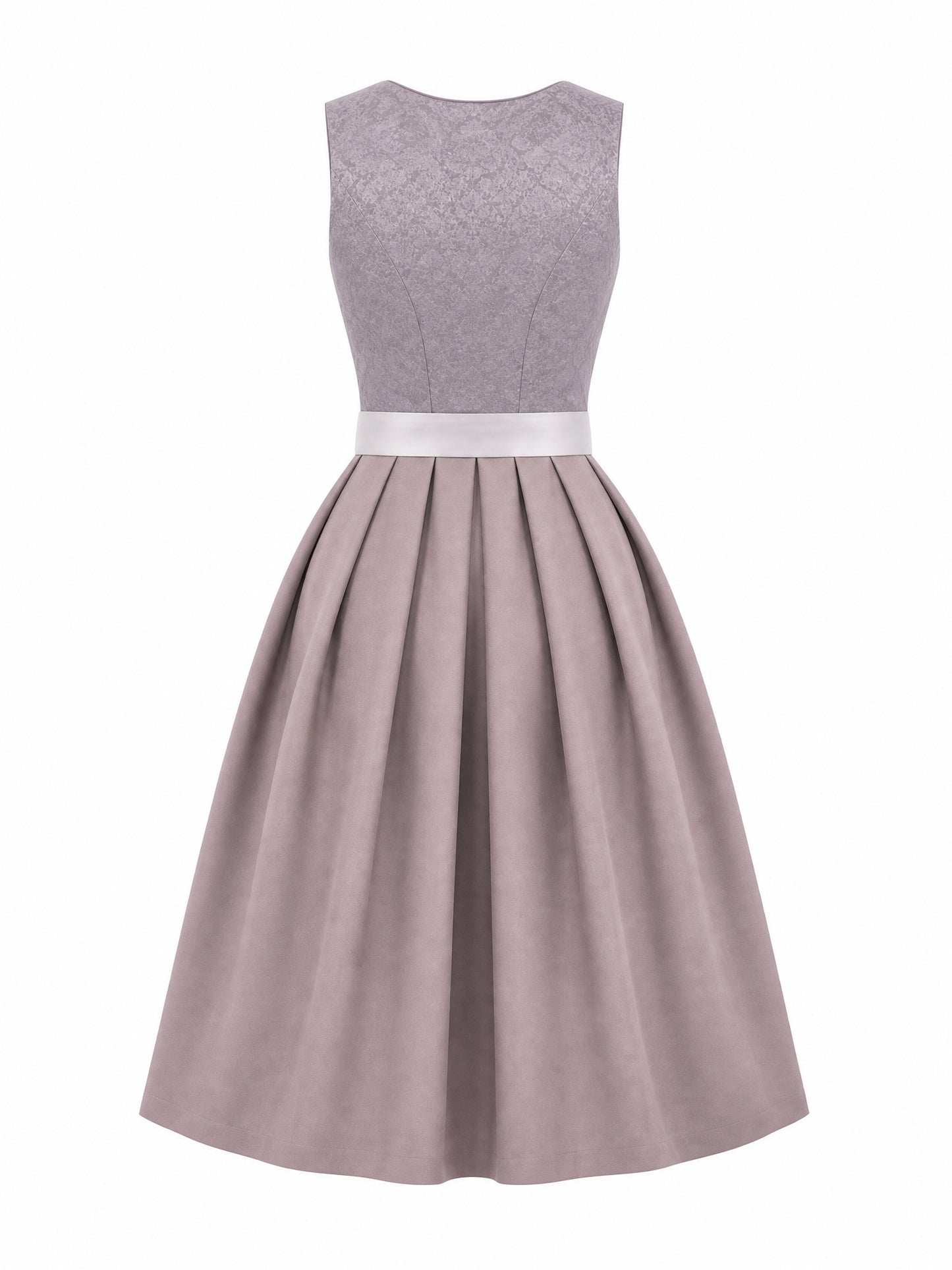 Dirndl Lea | Alt-Lavendel | Eckig