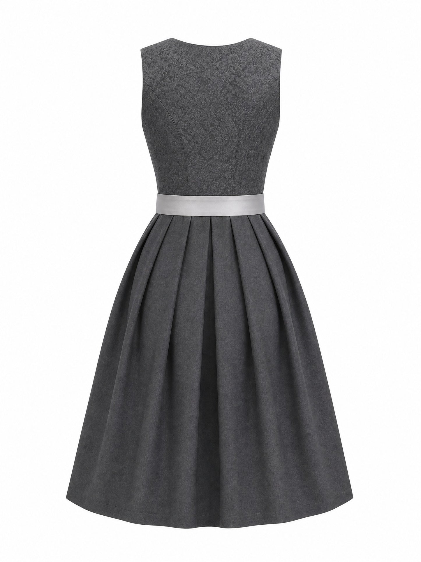 Dirndl Melanie | Graphit | Eckig