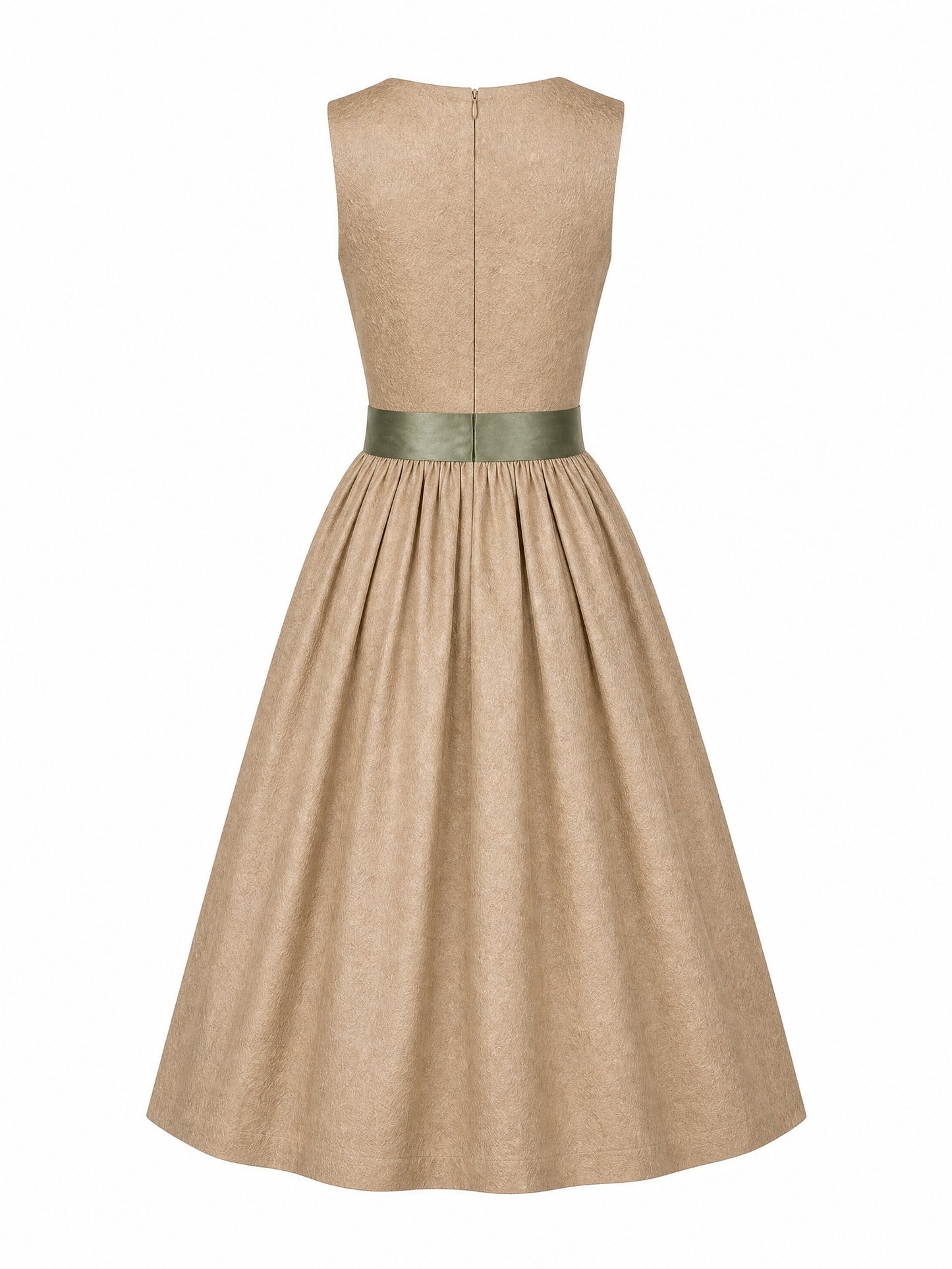 Dirndl Noemi | Tonbeige | Eckig