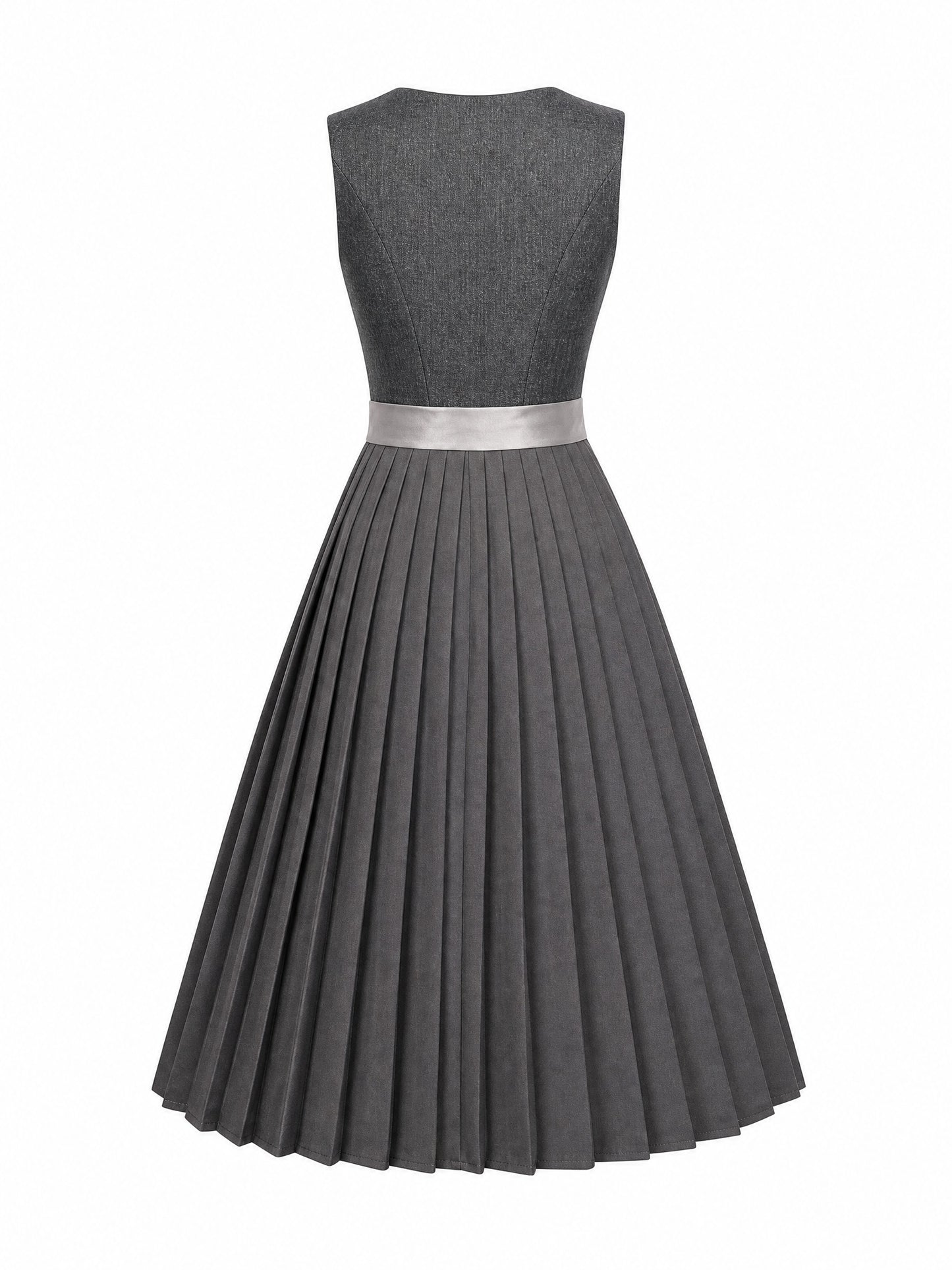 Dirndl Rebecca | Graphit | Eckig