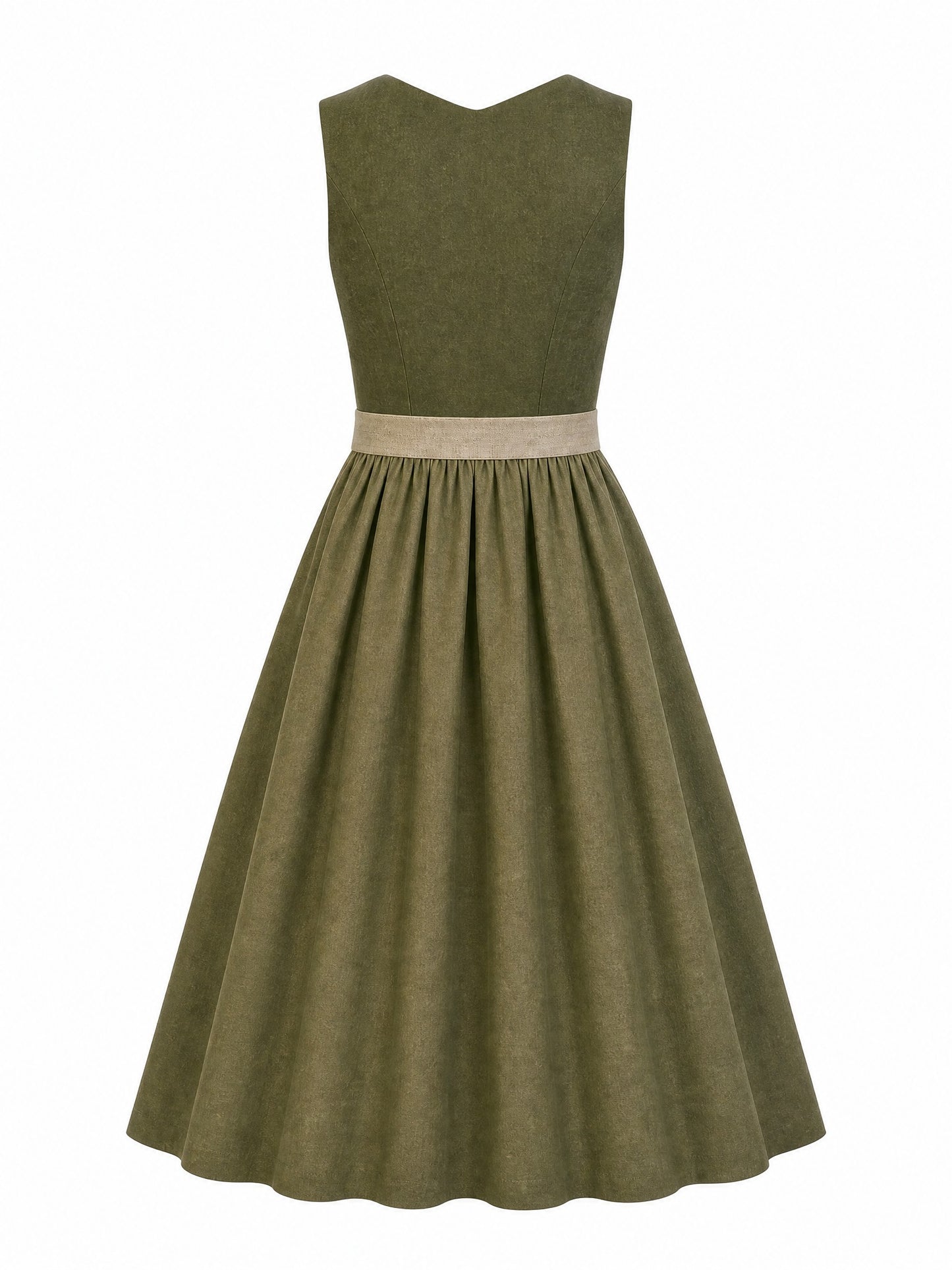 Dirndl Nora | Dunkeloliv | Herzlinie