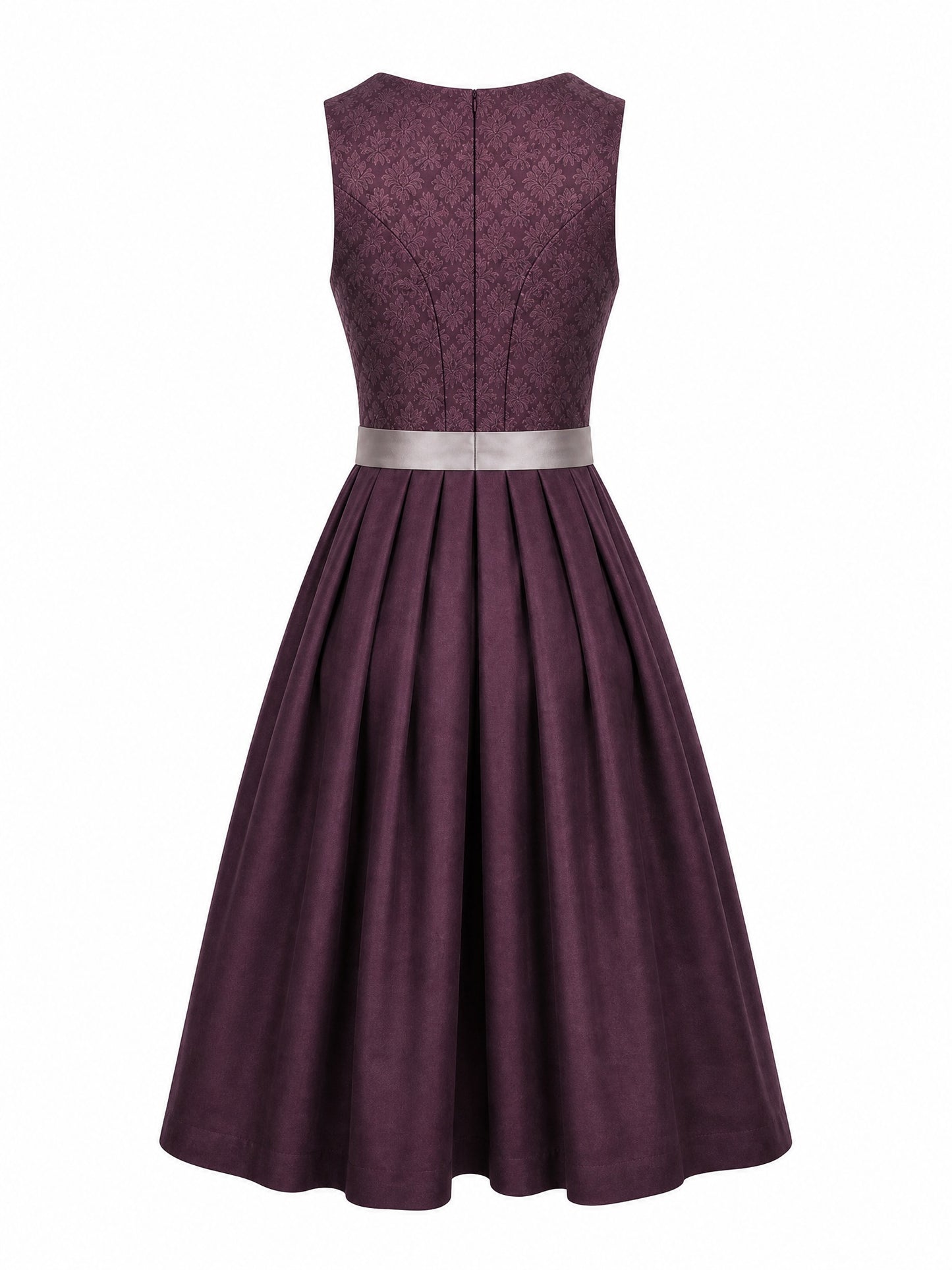 Dirndl Elena | Aubergine | Herzlinie