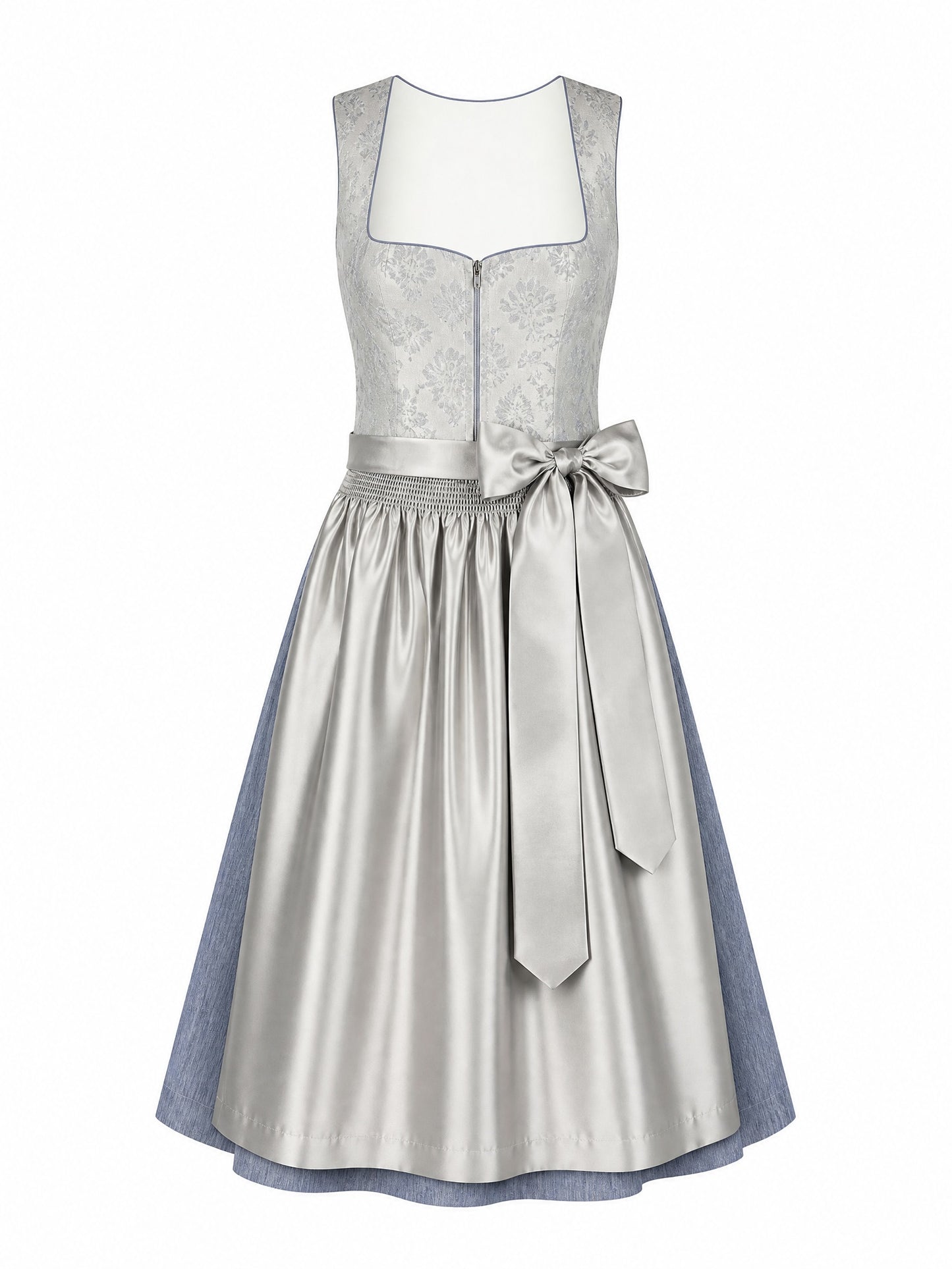 Dirndl Sophia | Rauchflieder | Herzlinie