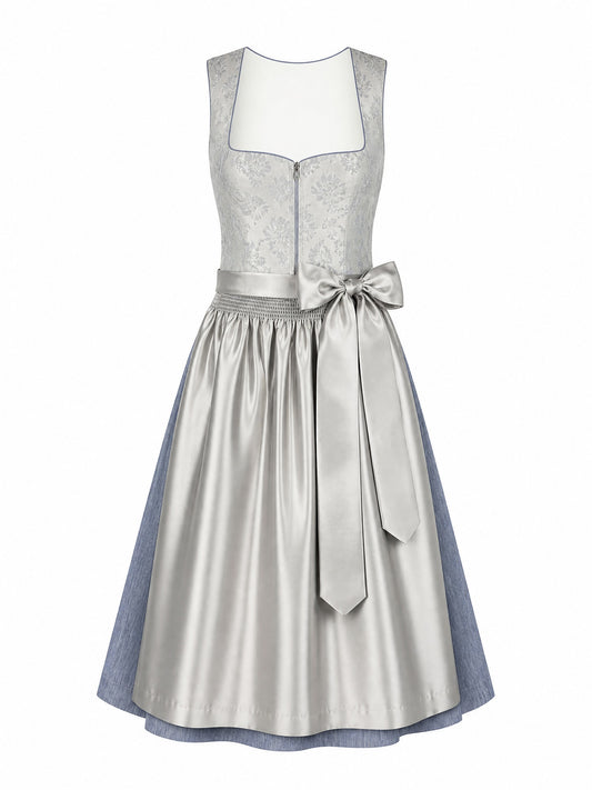Dirndl Sophia | Rauchflieder | Herzlinie