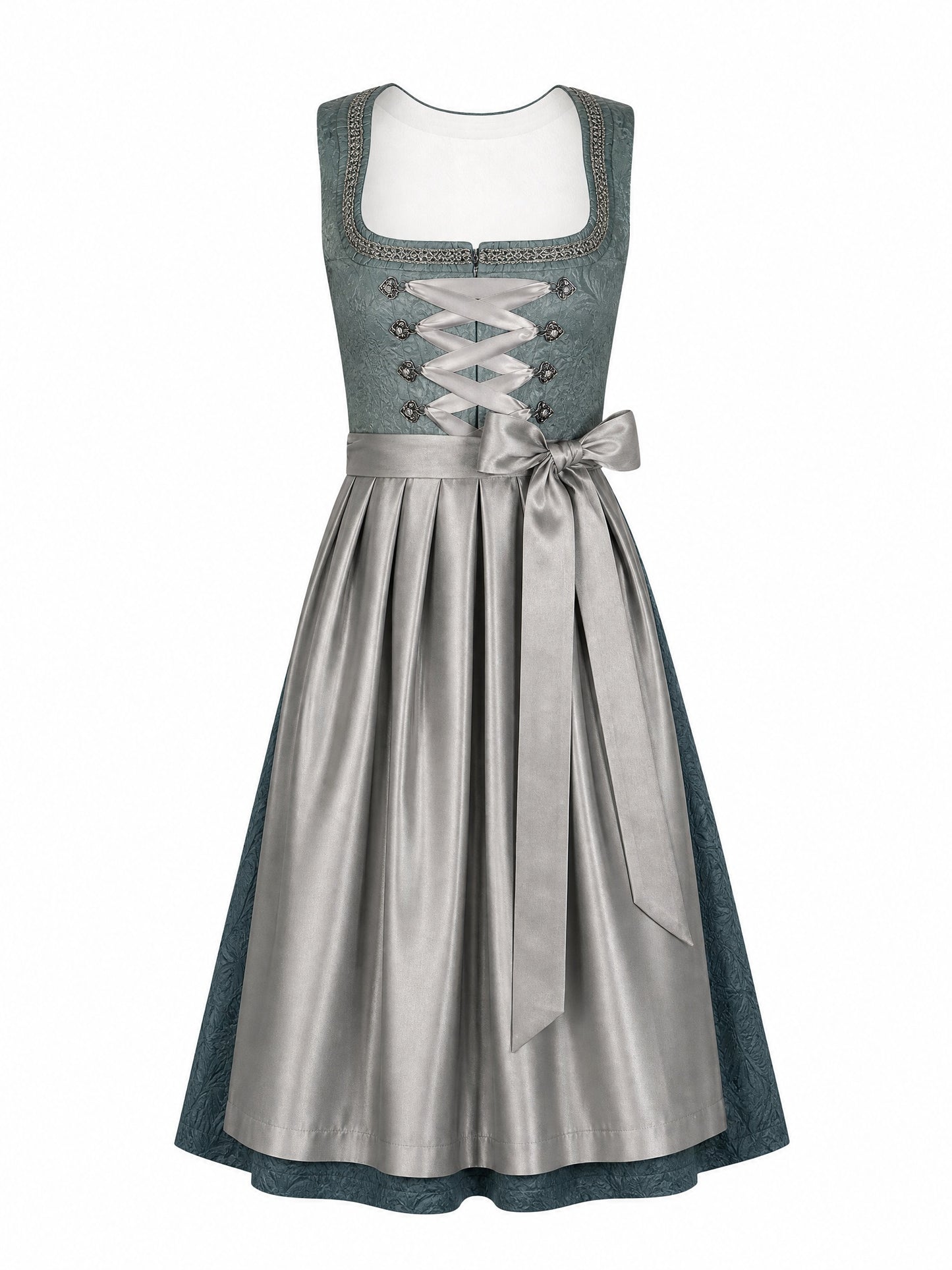 Dirndl Marie | Rauchpetrol | Eckig