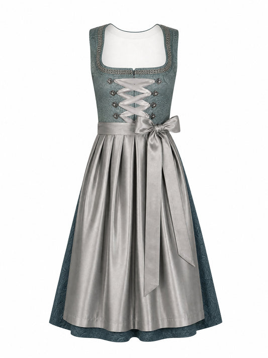 Dirndl Marie | Rauchpetrol | Eckig