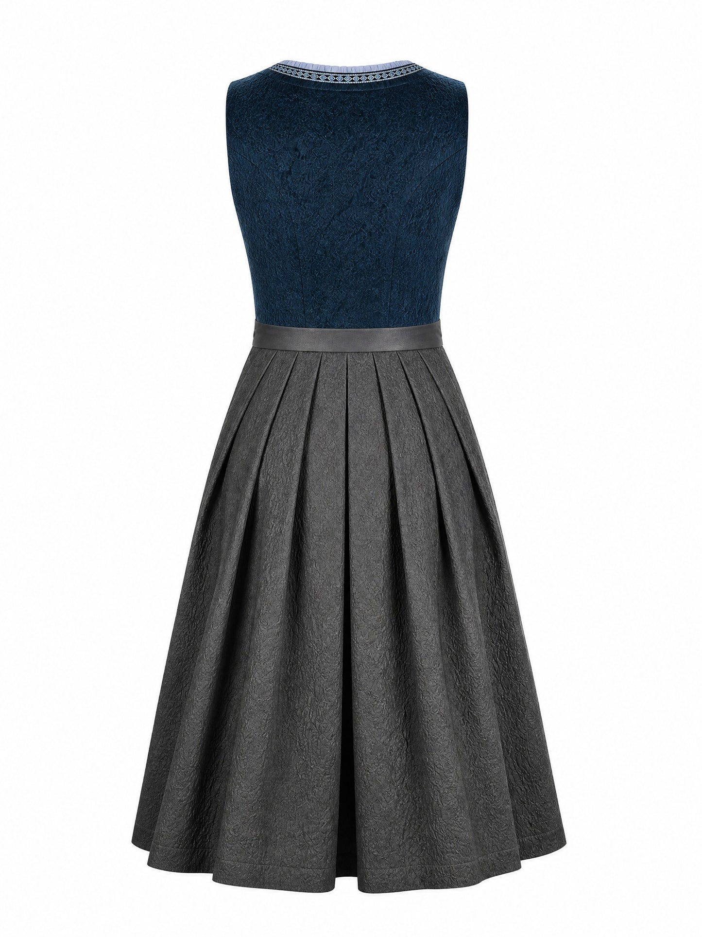 Dirndl Theresa | Dunkelpetrol | Eckig