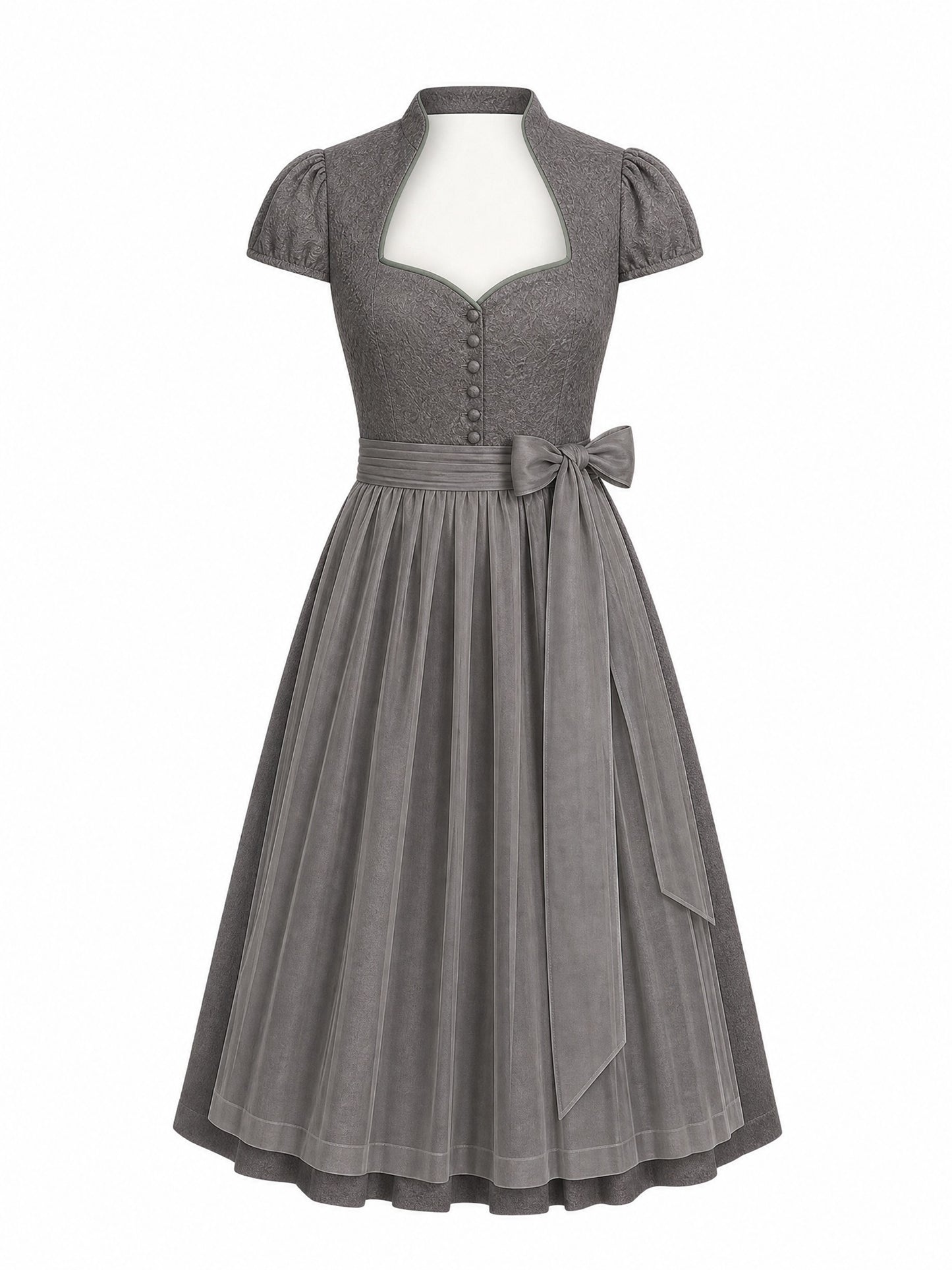 Dirndl Vanessa | Salbeigrün | Herzlinie