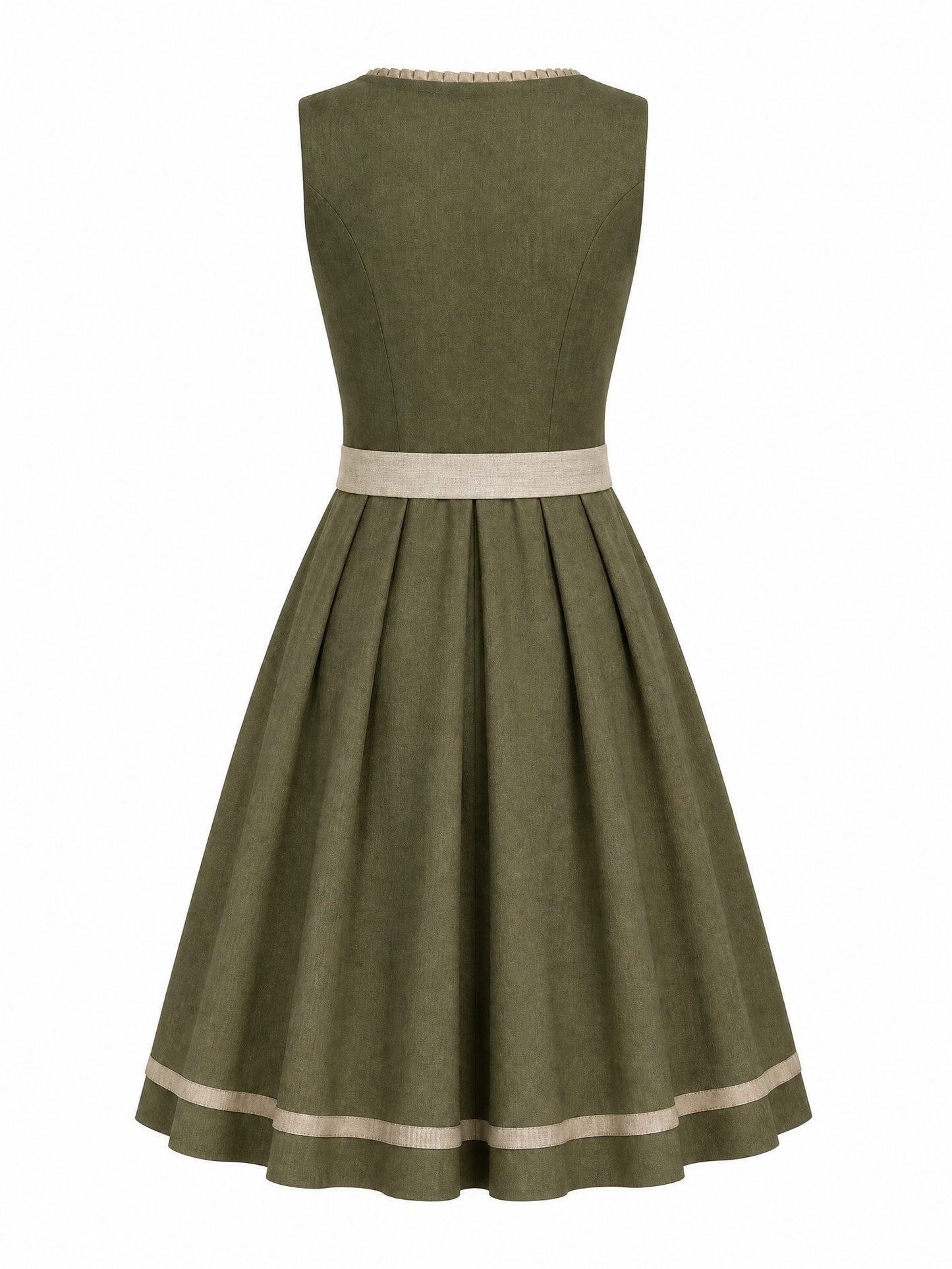 Dirndl Milena | Dunkeloliv | Herzlinie