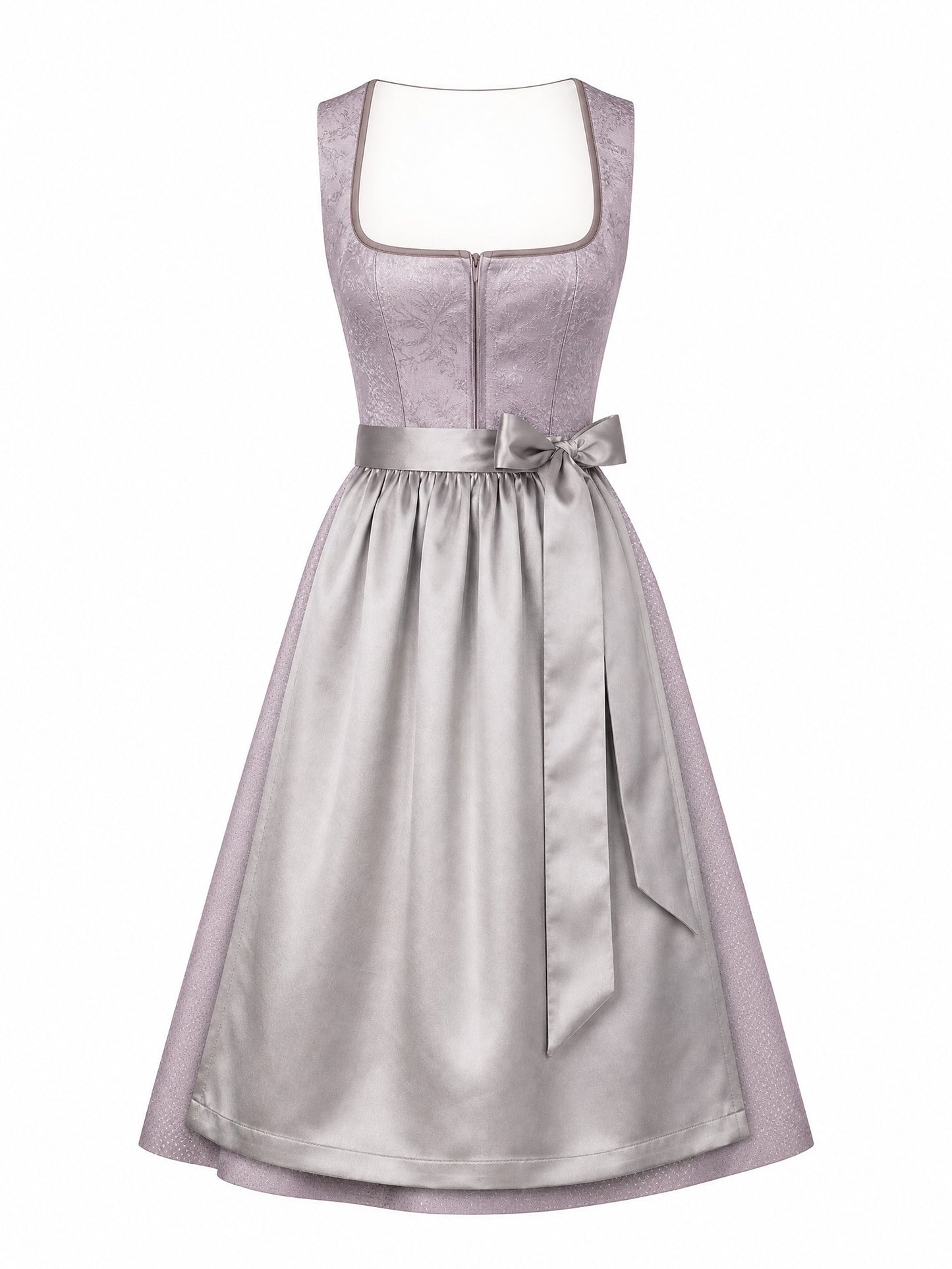 Dirndl Lena | Rauchflieder | Eckig