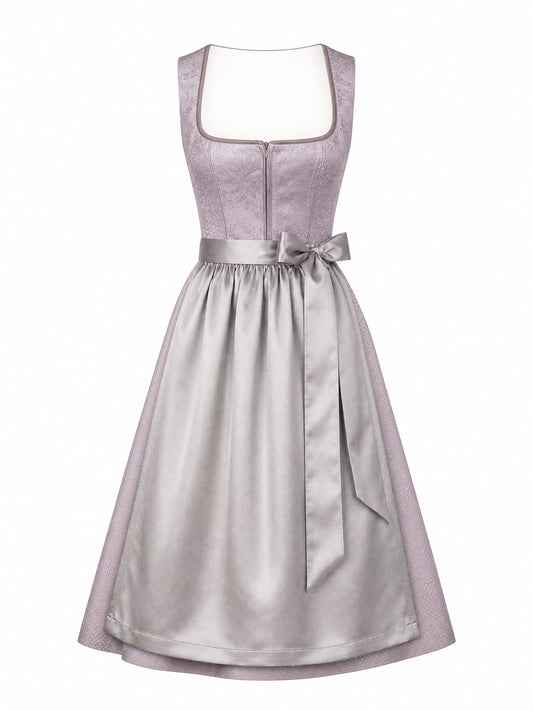 Dirndl Lena | Rauchflieder | Eckig