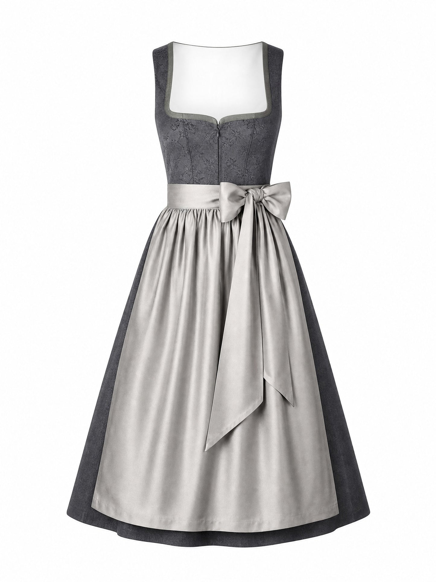 Dirndl Anja | Graphit | Herzlinie