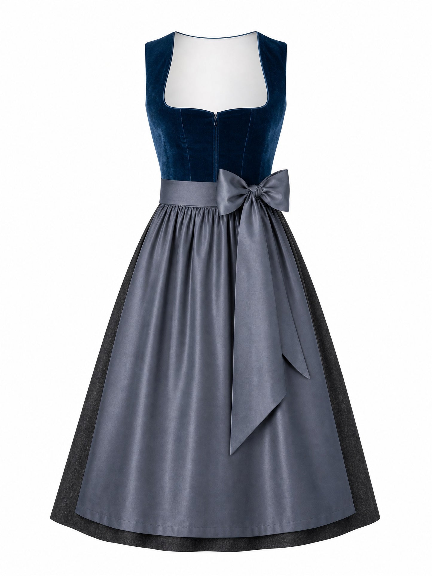 Dirndl Nicole | Dunkelpetrol | Herzlinie