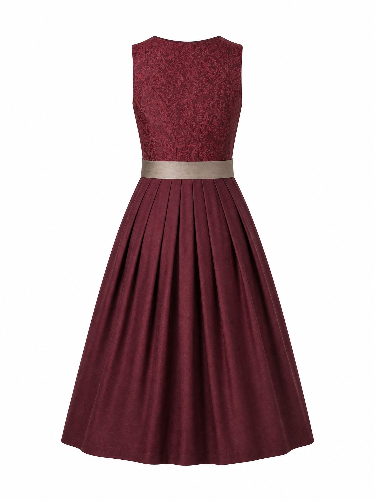 Dirndl Nina | Weinrot | Herzlinie