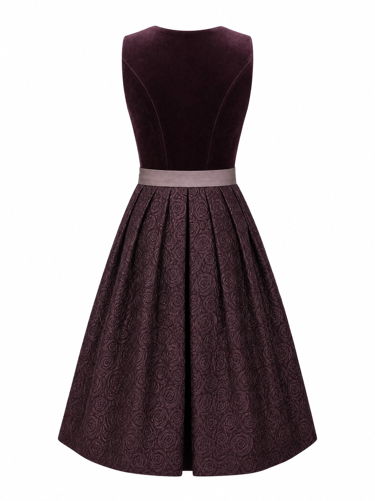 Dirndl Liv | Silberblau | Eckig