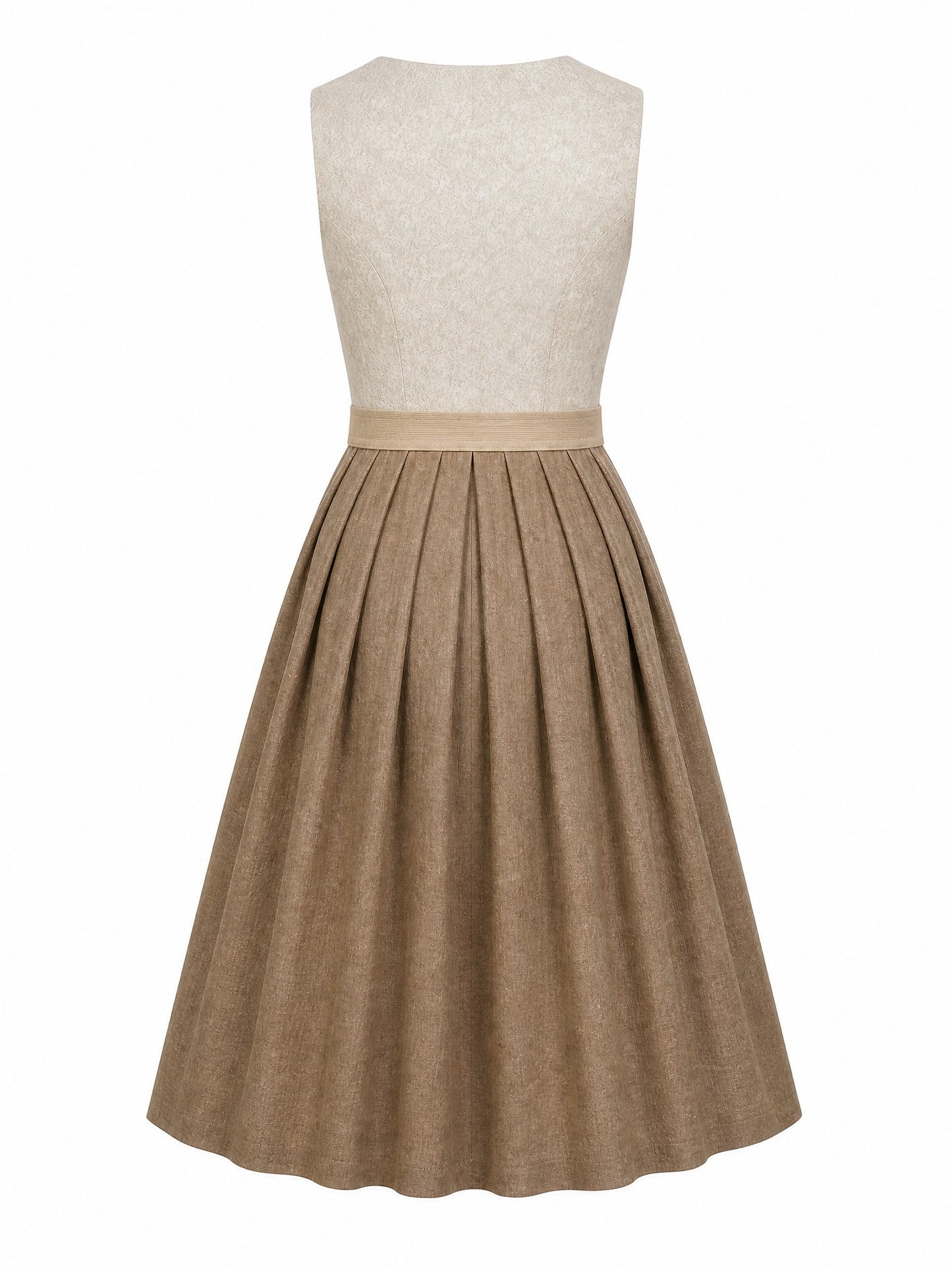 Dirndl Britta | Haferbeige | Herzlinie