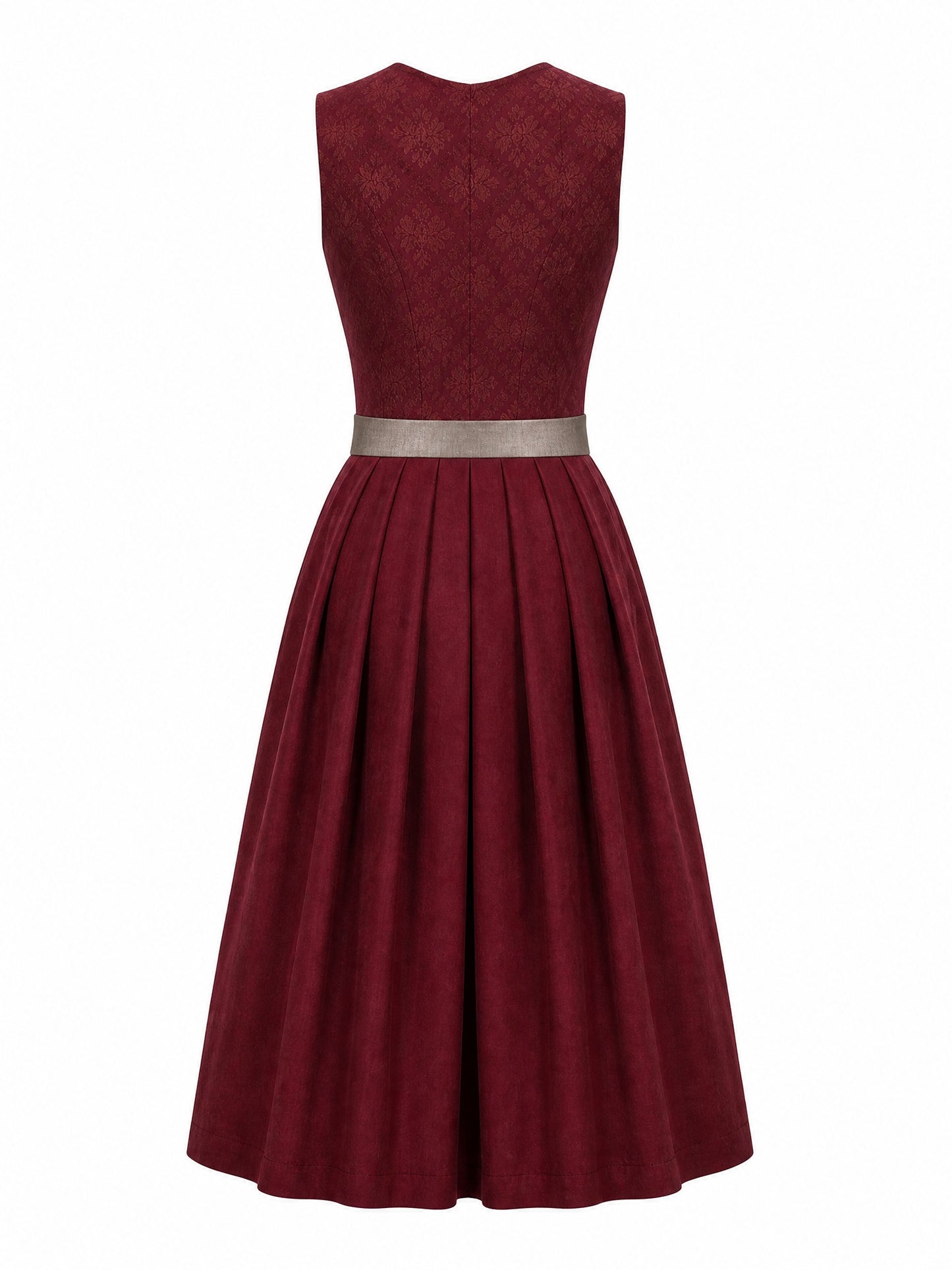 Dirndl Silke | Weinrot | Herzlinie