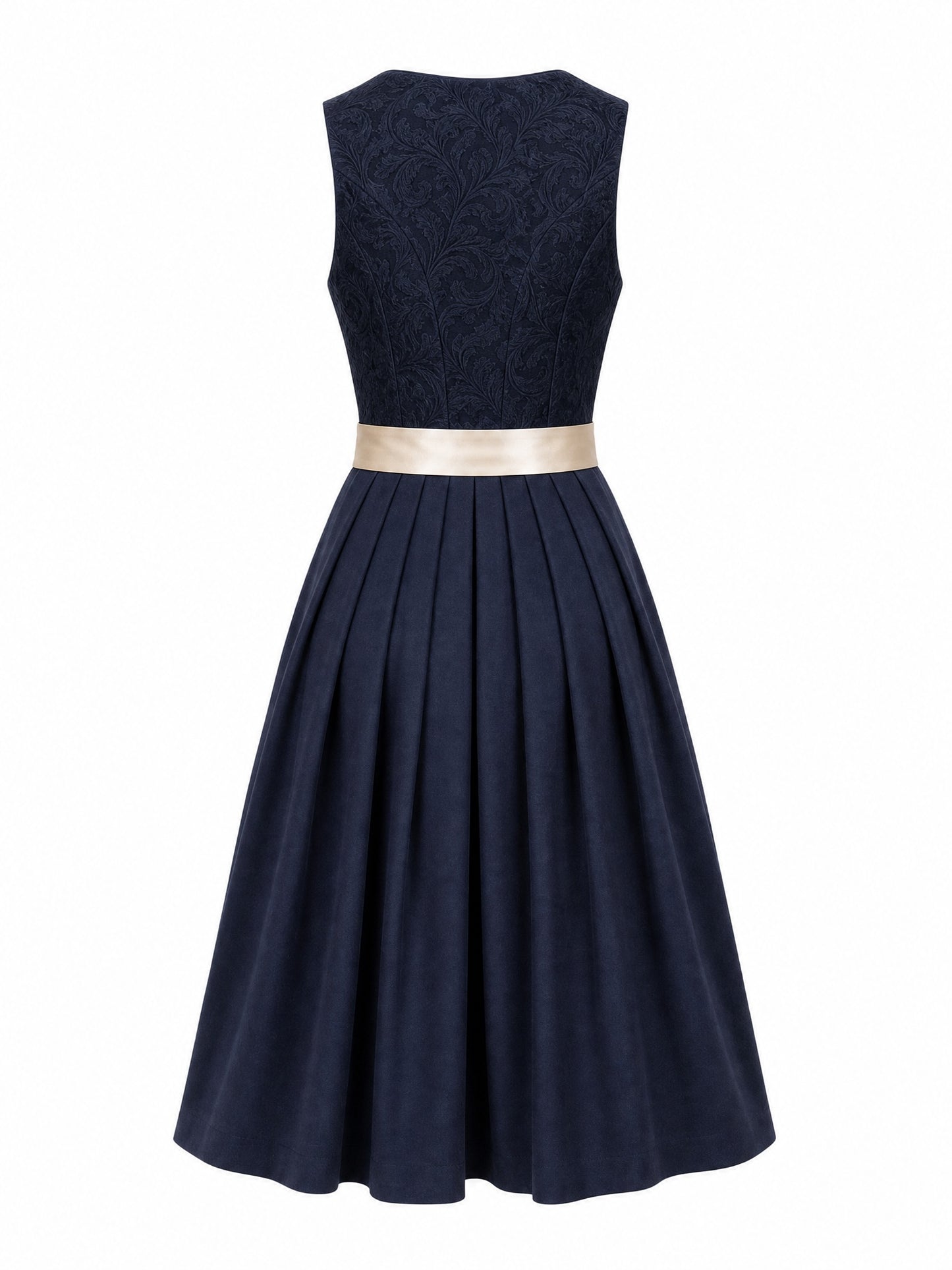 Dirndl Romy | Mitternachtsblau | Herzlinie