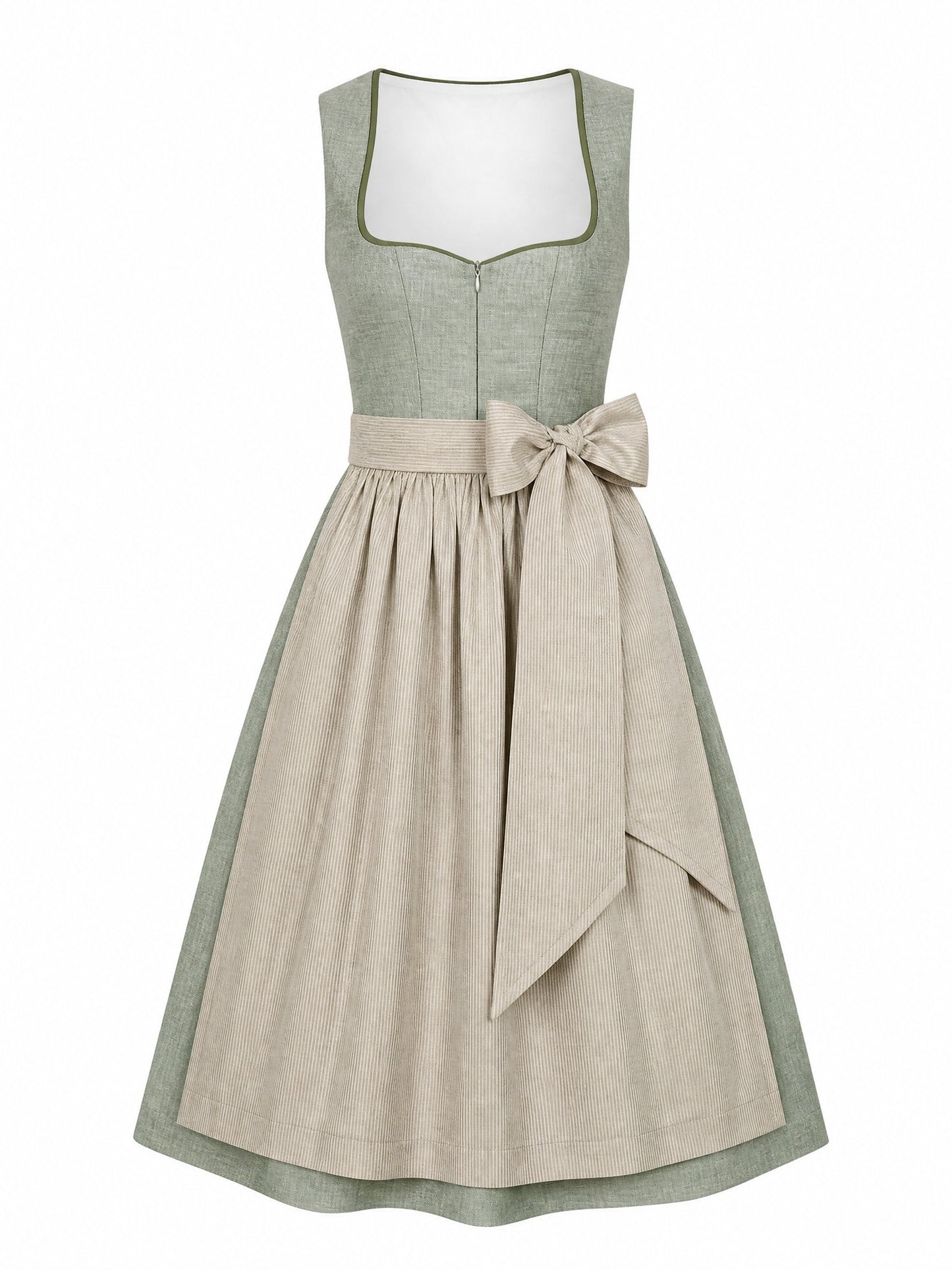 Dirndl Ella | Eukalyptusgrün | Herzlinie