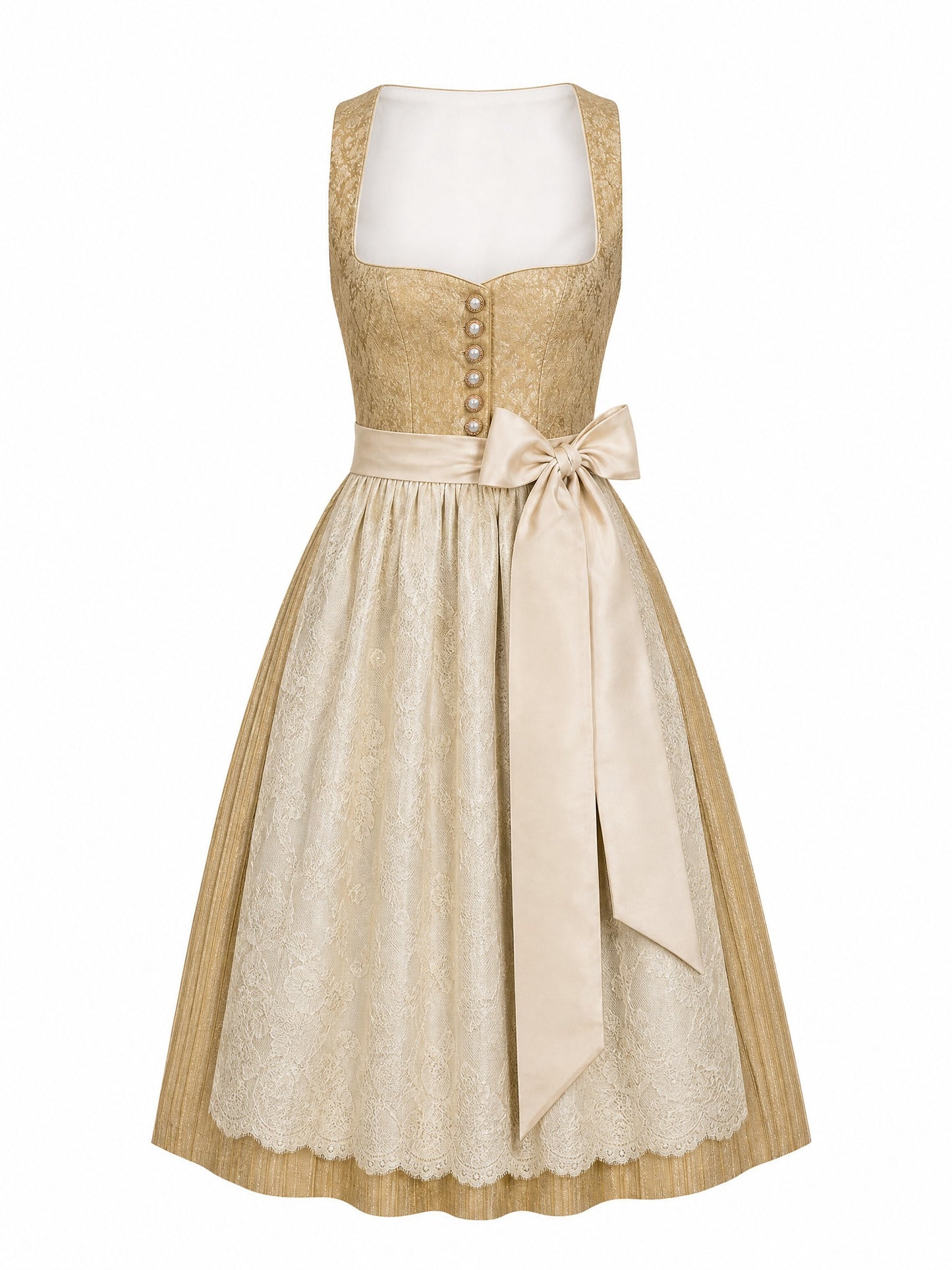 Dirndl Emily | Weizengold | Herzlinie