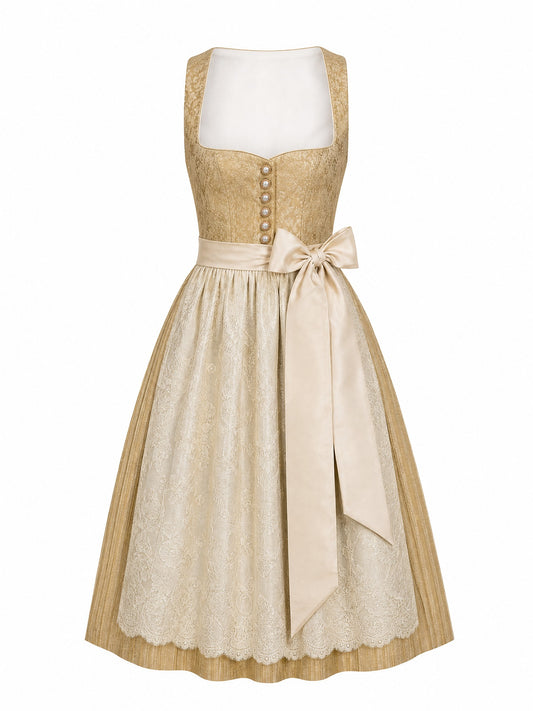 Dirndl Emily | Weizengold | Herzlinie