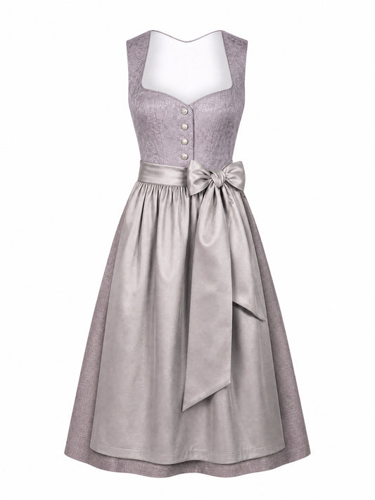 Dirndl Tabea | Rauchflieder | Herzlinie