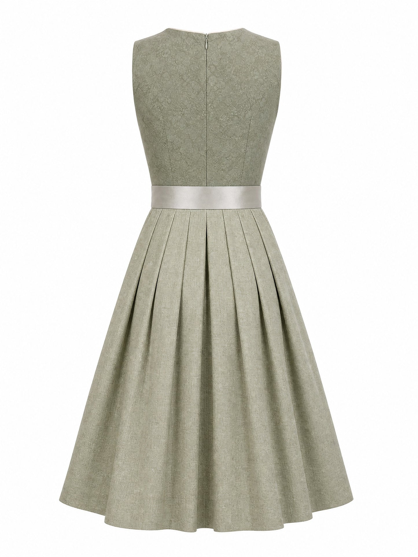 Dirndl Sarah | Salbeigrün | Eckig